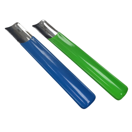 Set de Cuchillas de Stripping Profesional Pro Groomers - Media y Fina (Green Blue)