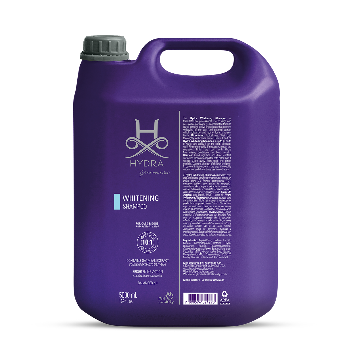 Shampoo Hydra Whitenning 5Lt
