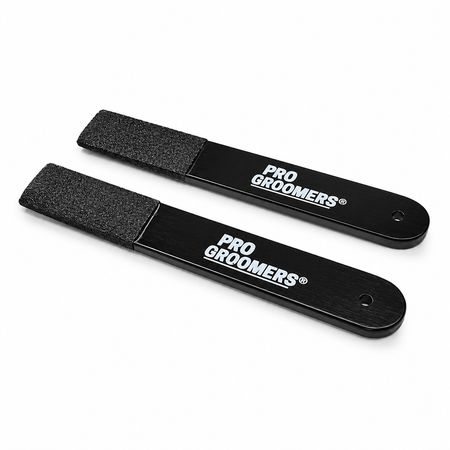 Set de Lima de Stripping Black Wooden Pro Groomers