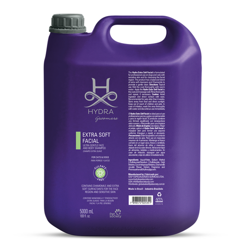 Bidón de Hydra Extra Soft Facial Shampoo 5Lt