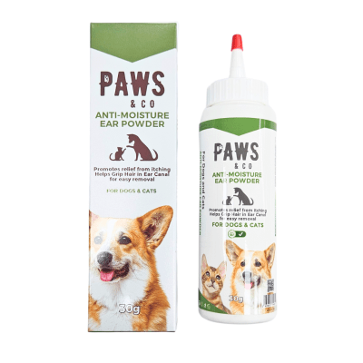 Polvo de Oídos para Perros y Gatos - PAWS & CO - 30gr