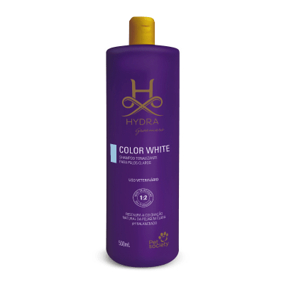 Shampoo Hydra Tonalizante para Mantos Claros - COLOR WHITE