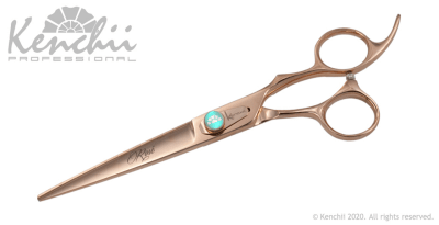Tijera Recta Profesional - Kenchii Rosé 7