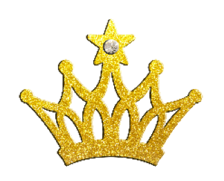 Pack de Adhesivos Pity Biju - Corona Medieval 12 Uni