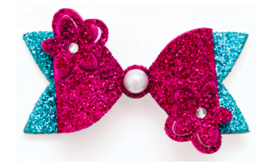 Pack de Adhesivos Pity Biju - Lazo FLOR 3D - 6 Unidades