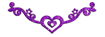 Pacote de adesivos Pity Biju - Tiara de Coração - 6 unidades