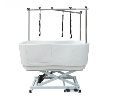 Bañera Grande Electrica con Brazo BUBBLES Pro Groomers