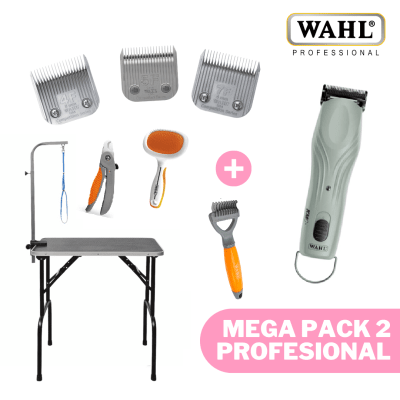 MEGA PACK de Peluquería Canina Profesional WAHL