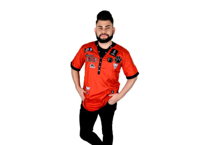 Chaqueta de Peluquería Tikima Figarino RED