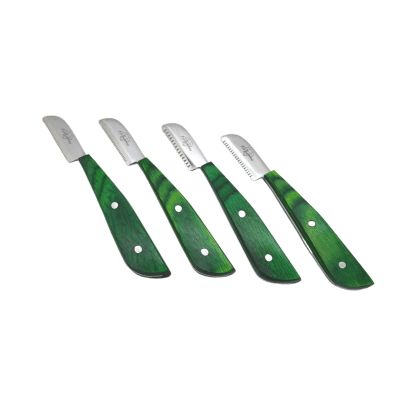 Set de Cuchillas de Stripping Pro Groomers Verde (4un)