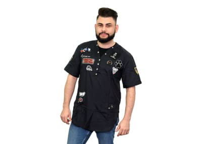 Chaqueta de Peluquería Tikima Figarino BLACK