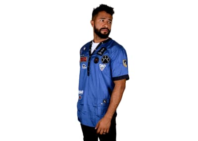 Chaqueta de Peluquería Tikima Figarino Cobalt Blue