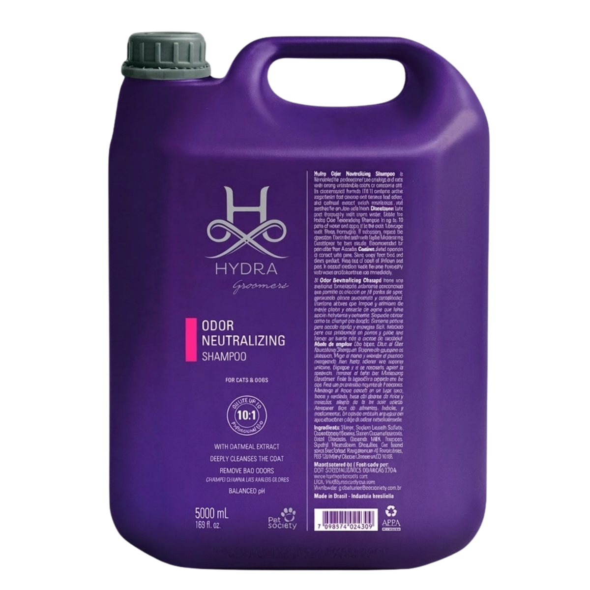Bidón de Hydra Odor Neutralizing Shampoo 5Lt