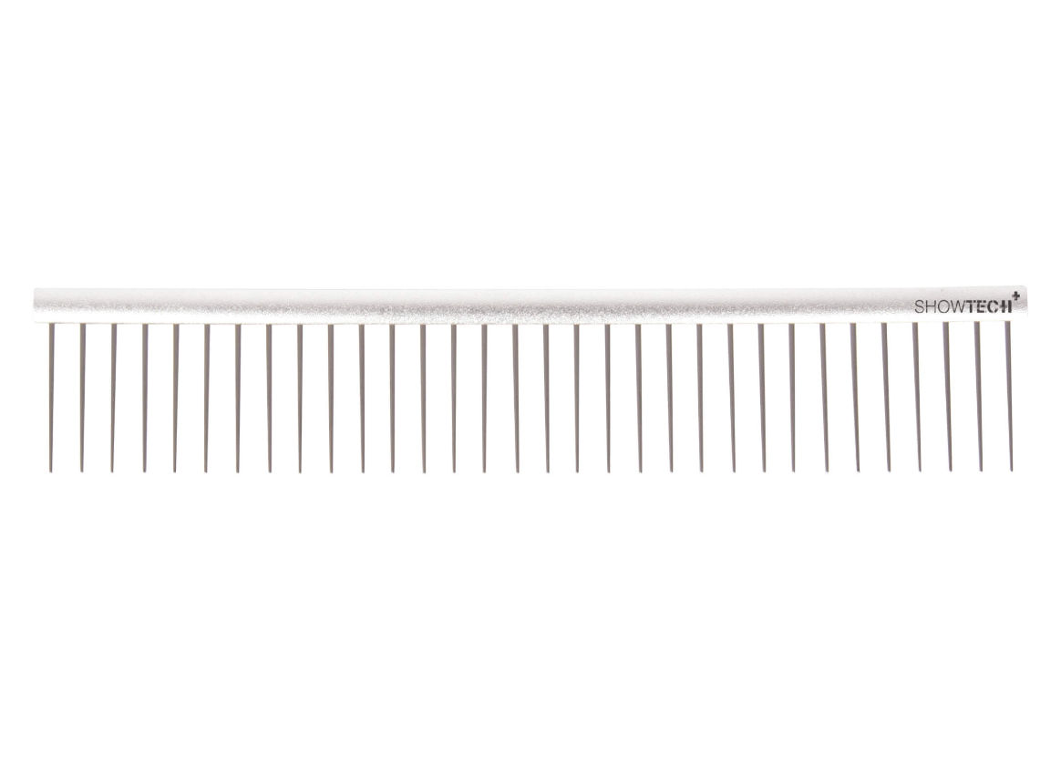 Peineta Ultra Liviana Show Tech Plateada 28 cms