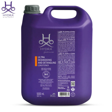Acondicionador HYDRA Groomers - Ultra Deshedding and Detangling 5lt (Acondicionador Desenredante)