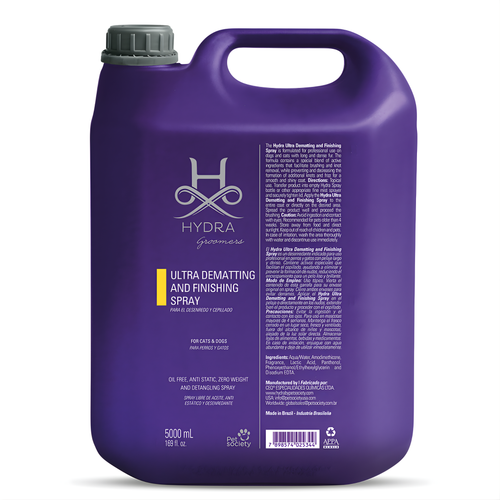 Bidón de Hydra Ultra Dematting And Finishing Spray (Desenredante) 5Lt