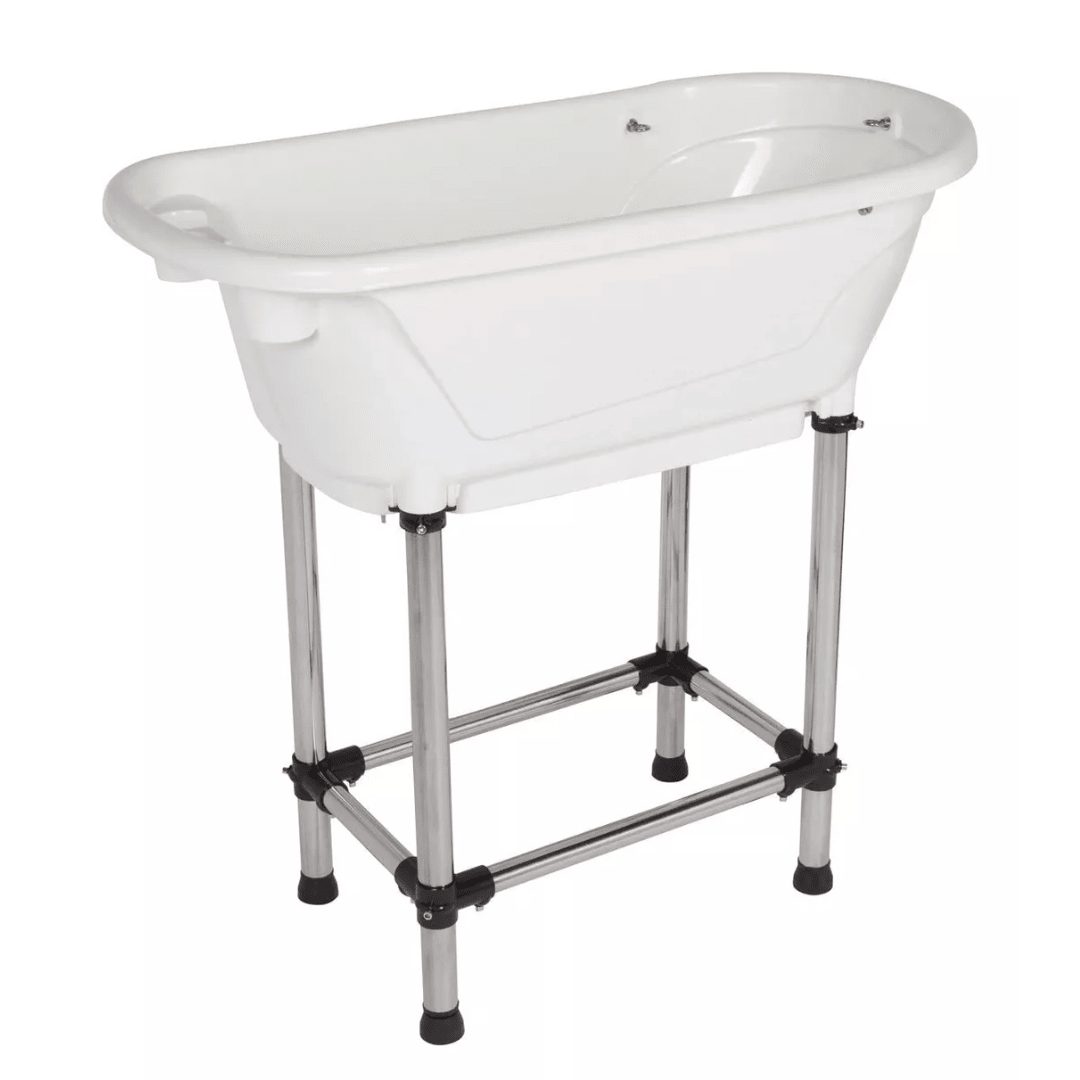 Banheira de plástico para animais de estimação da Pro Groomers