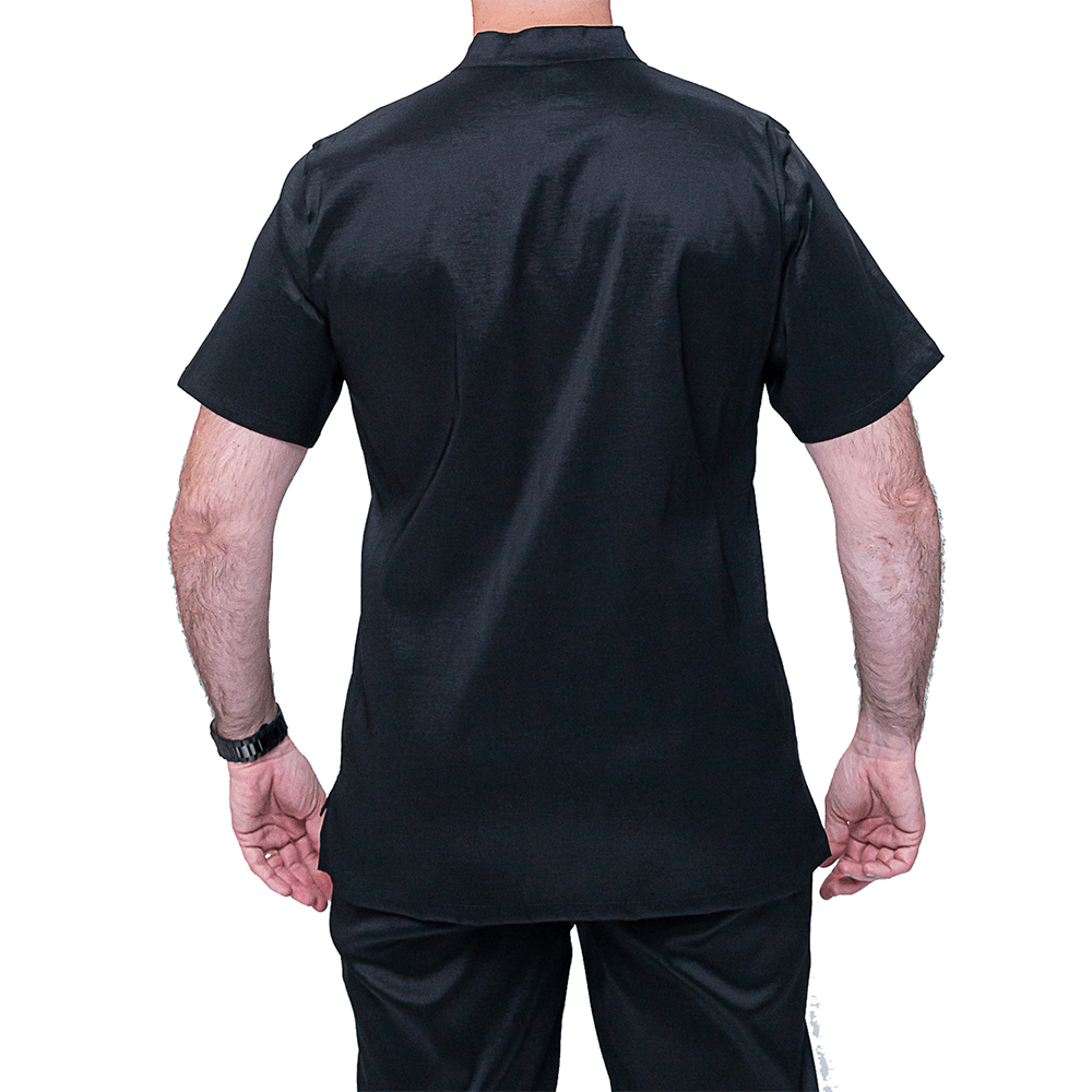 Chaqueta de Peluquería Profesional Premium Negro sin Bordado [Paw Color] (Unisex)