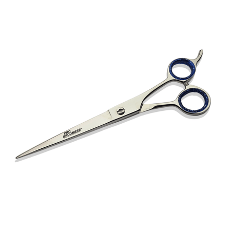 Tesoura profissional reta com acabamento espelhado 7.5 Pro Groomers