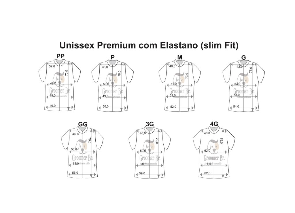 Chaqueta de Peluquería Profesional Plata con Bordado Espalda [Paw Color] (Unisex)