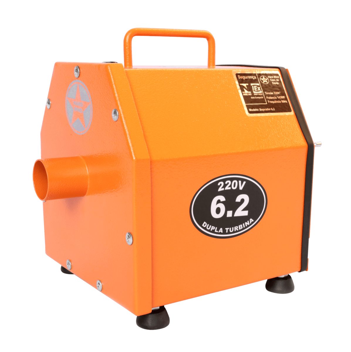 Turbina profissional HARD WIND - M6.2
