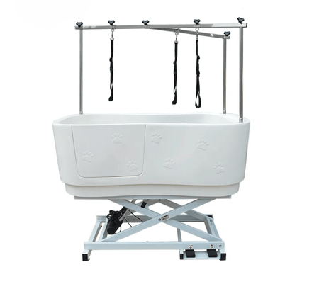 Bañera Grande Electrica con Brazo BUBBLES Pro Groomers