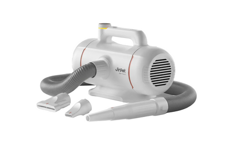 Soprador profissional de ar para animais de estimação com motor duplo - JIRPET Twin Titan I (inclui suporte de parede) 