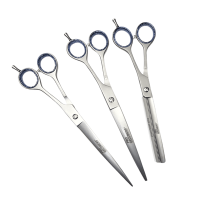 Set de 3 Tijeras Profesional 420C - Pro Groomers
