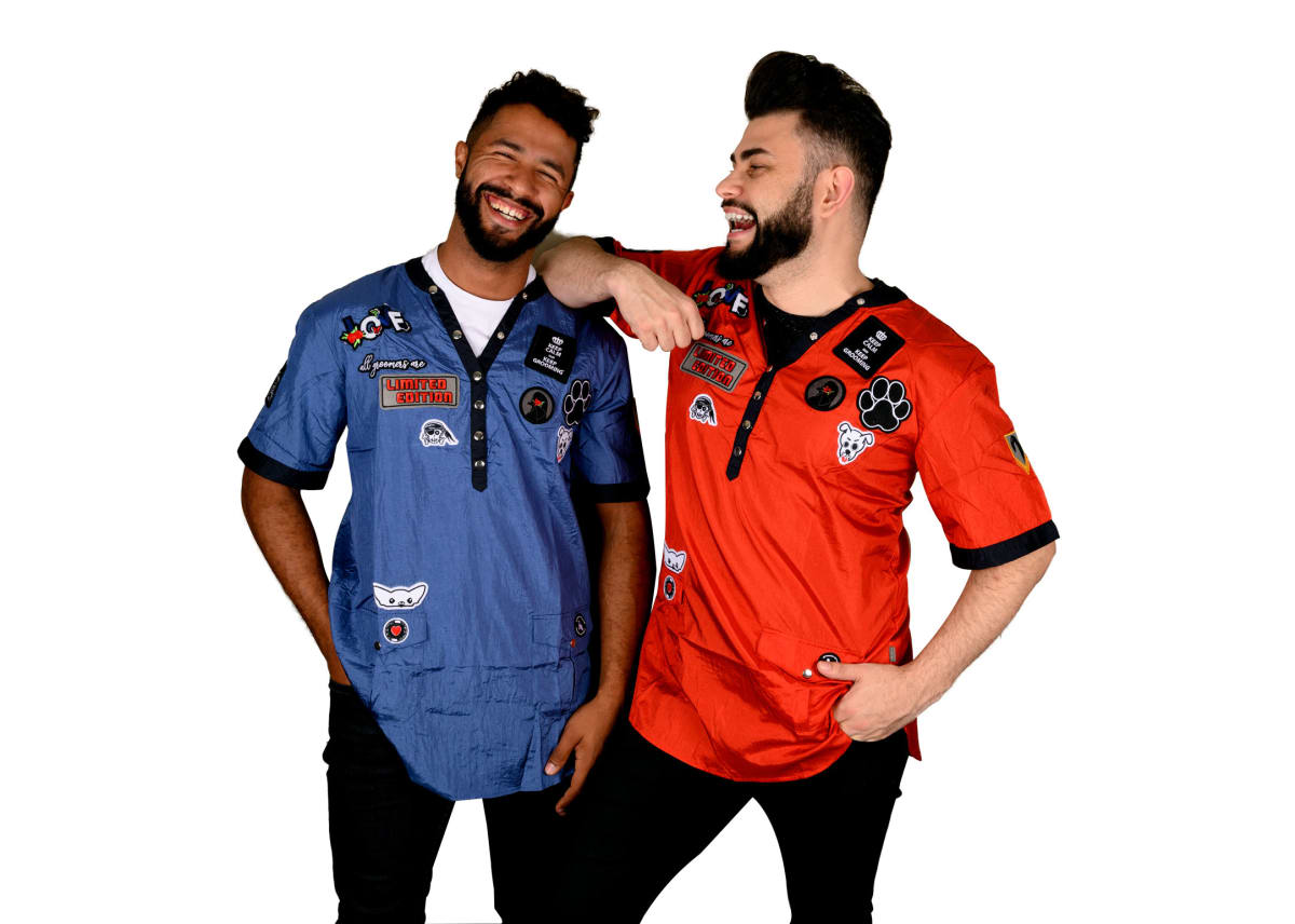 Chaqueta de Peluquería Tikima Figarino Cobalt Blue