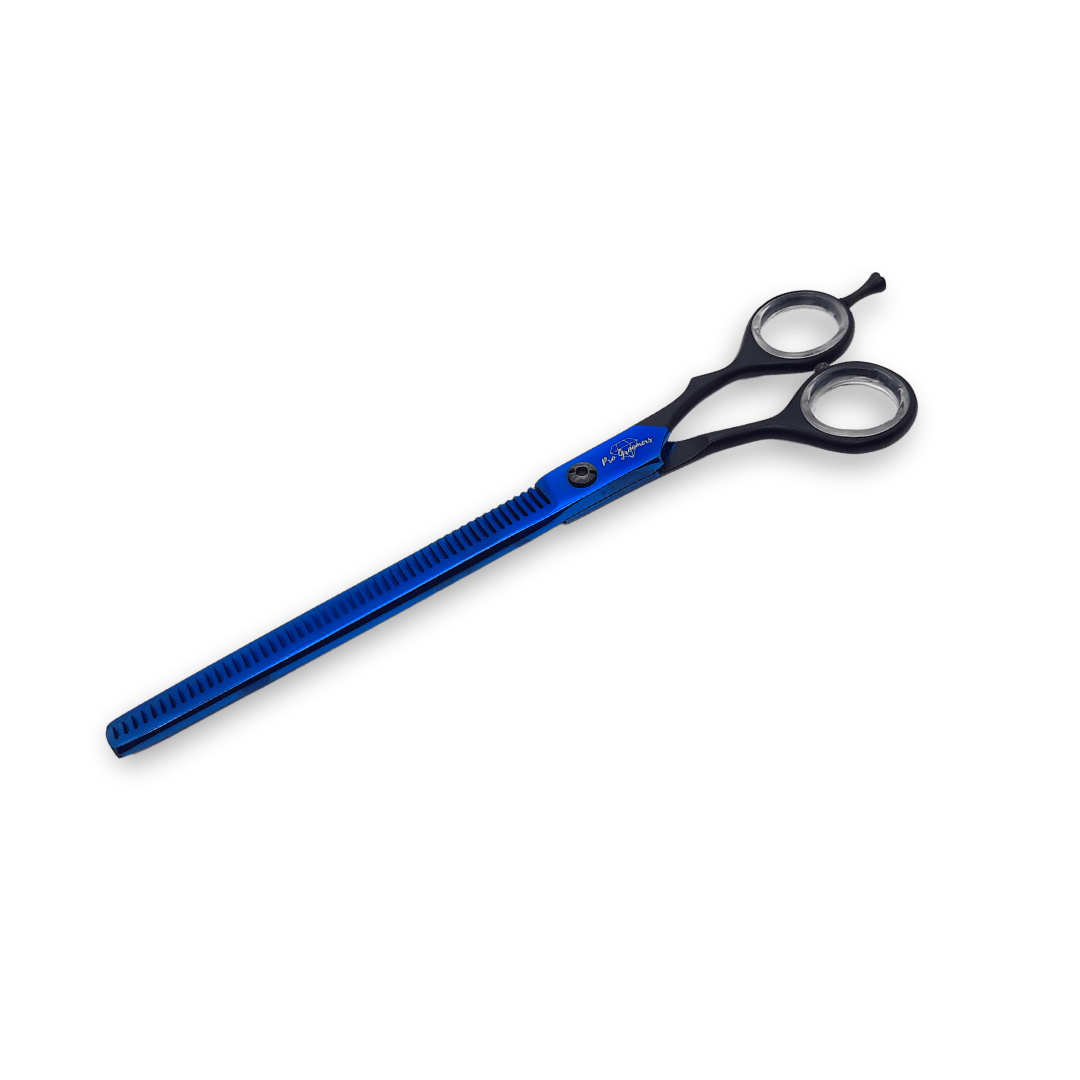 Tijera Esculpidora Chrome Blue 8" Pro Groomers