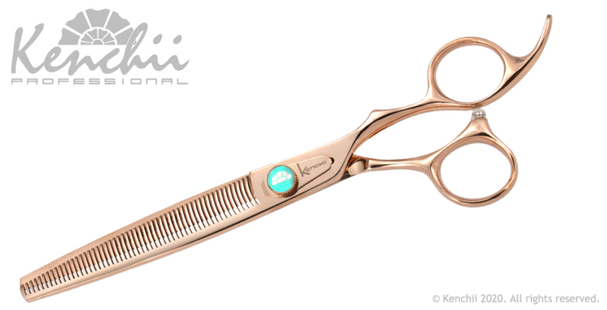 Tijera Esculpidora (Thinner) Profesional - Kenchii Rose 7.5"