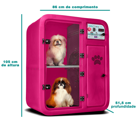 Secadora Saara Turbo Junior Color - OMEGAPET