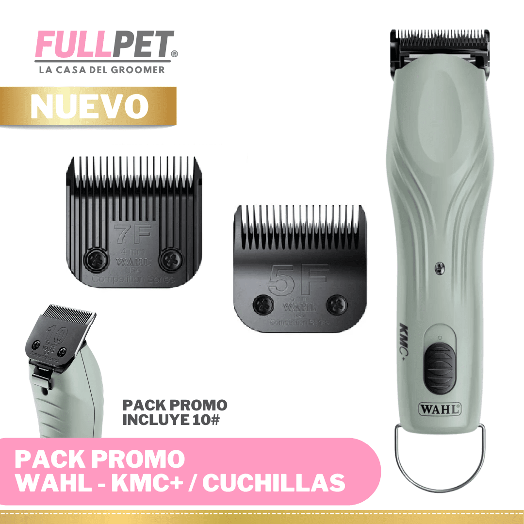 PACK Promocional WAHL - Maquina Profesional KMC+/7F+5F