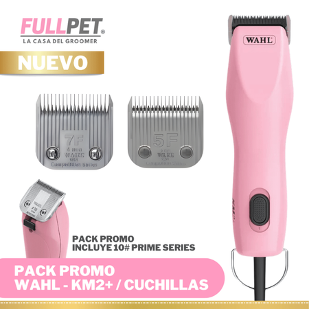 PACK Promocional WAHL - Maquina Profesional KM2+/7F+5F