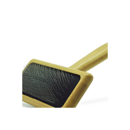 Rasqueta Semi Dura de Bamboo Pro Groomers