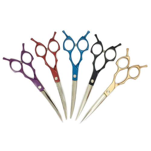 Tijera Curva Pro Groomers 6.5 Corte Asiatico