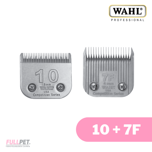 PROMO WAHL PRO - Cuchillos de Peluqueria Canina #10 + 7F